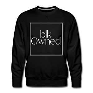 Signature Blk Owned Crewneck Sweatshirt - black