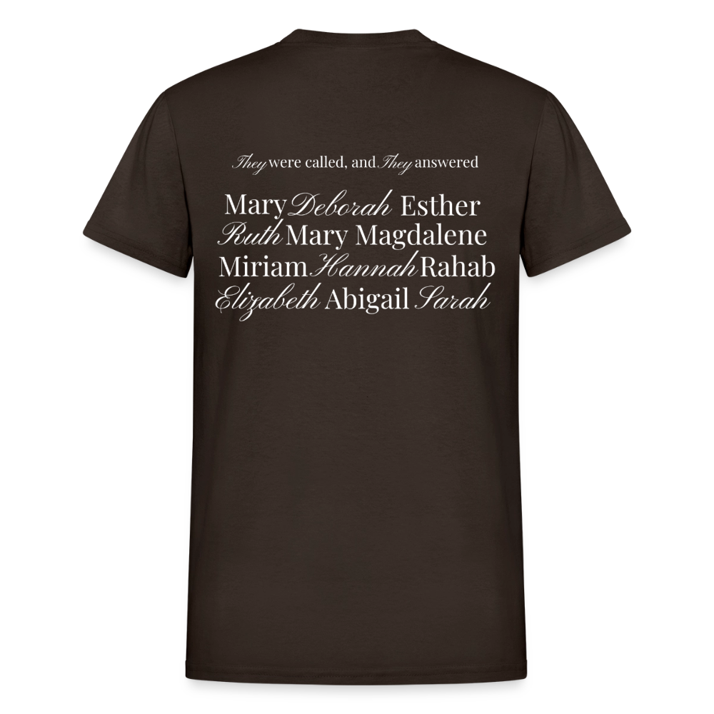 THE Ladies Tee - dark chocolate