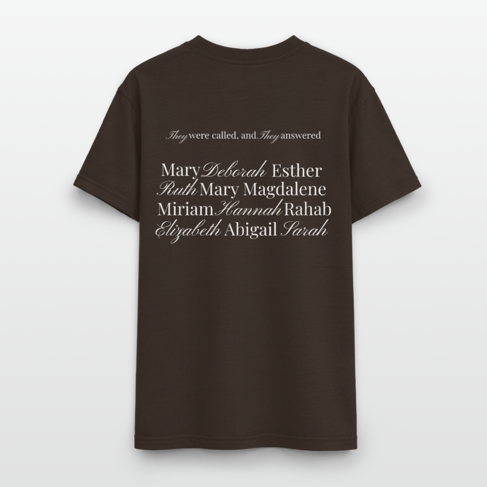 THE Ladies Tee - dark chocolate