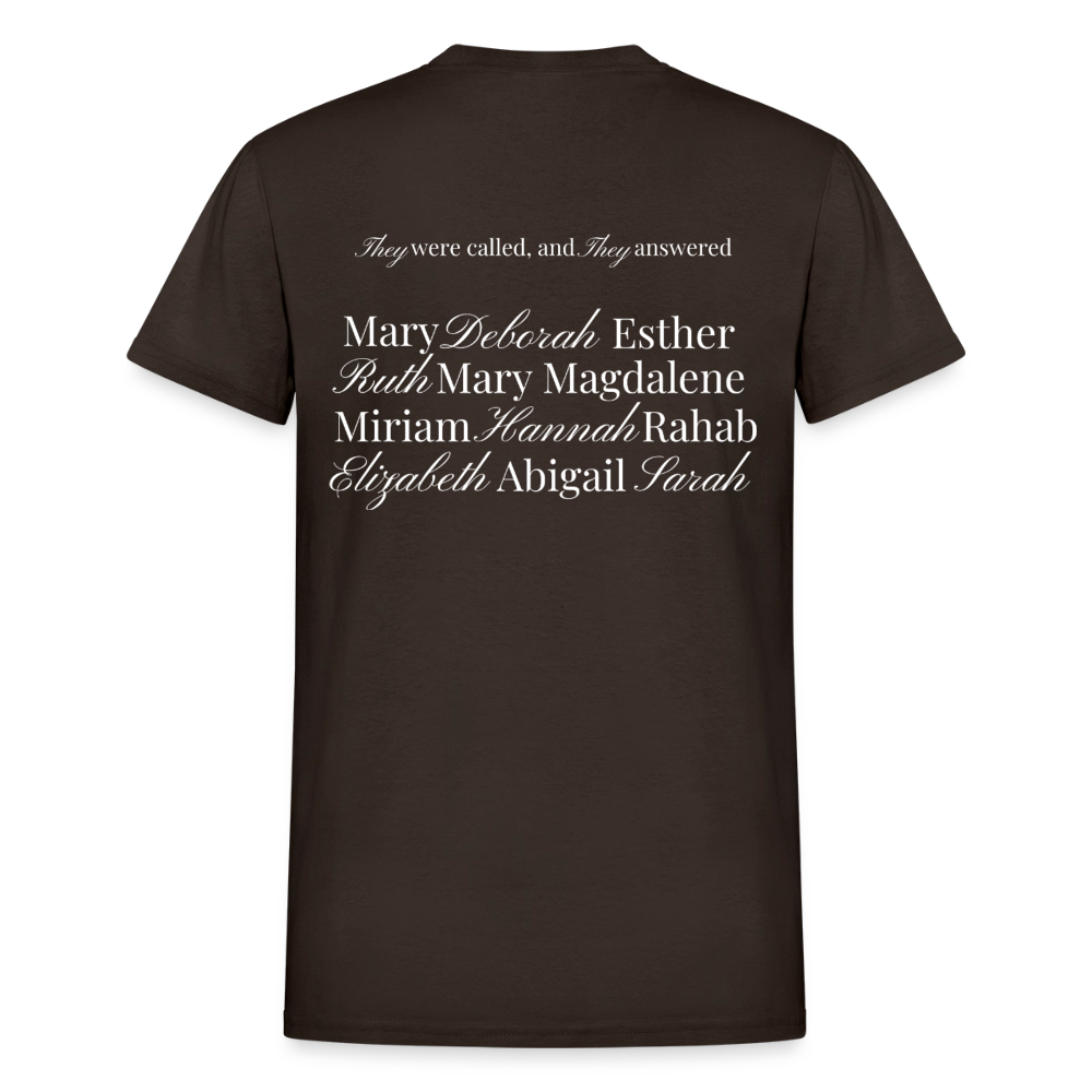 THE Ladies Tee - dark chocolate