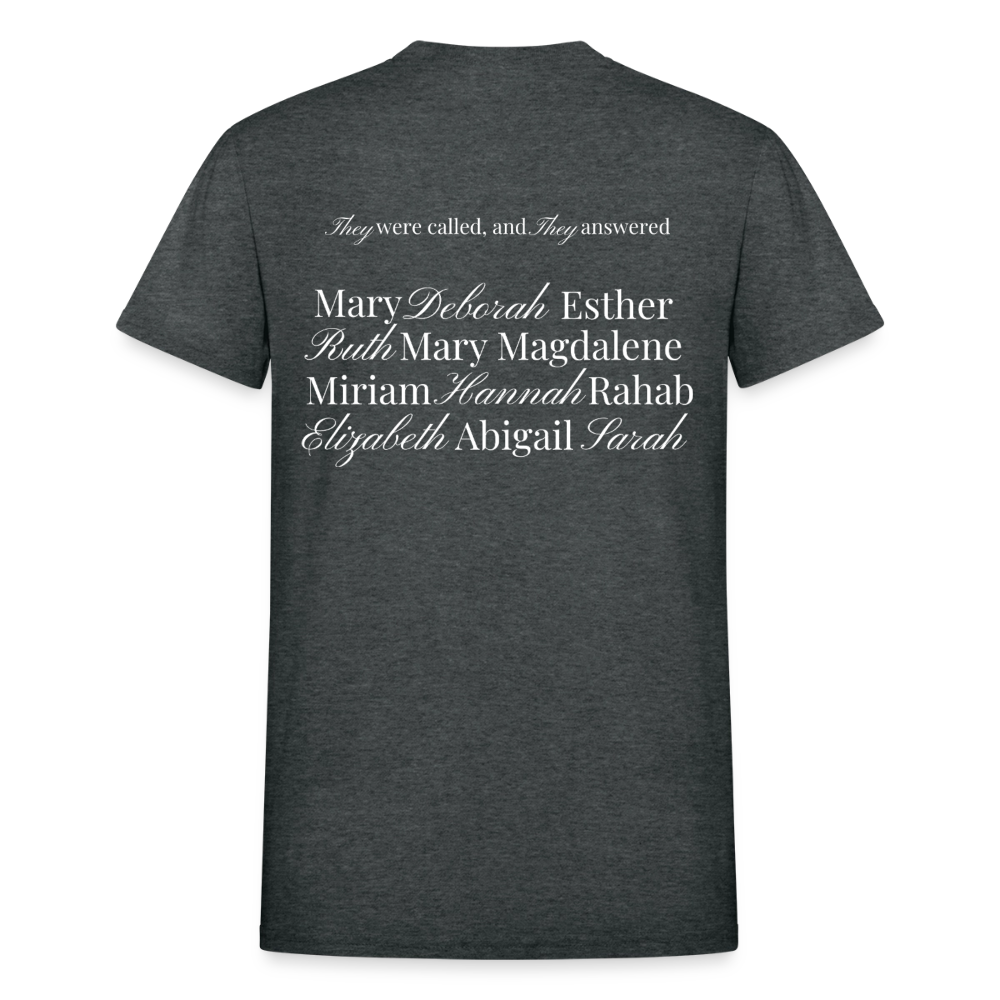 THE Ladies Tee - deep heather