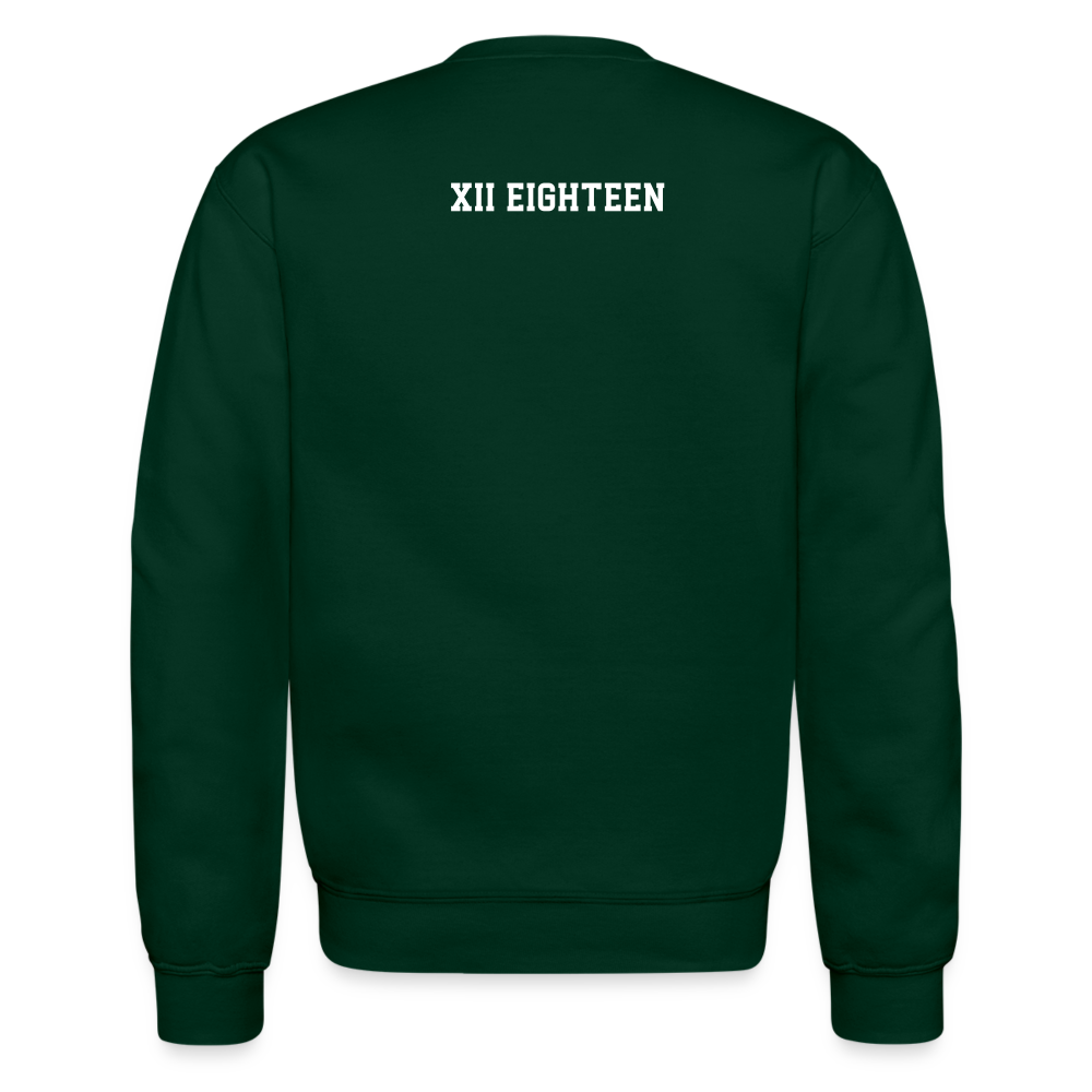 Mama - Bruh Crewneck - forest green