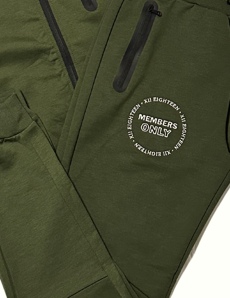 Unisex Signature Members Only Tech Tracksuit {Green}