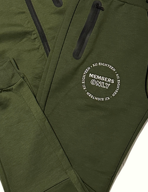 Unisex Signature Members Only Tech Tracksuit {Green}