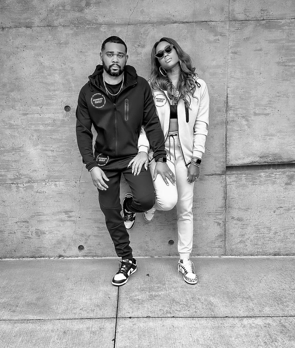 Unisex Signature Members Only Tech Tracksuit {Red}