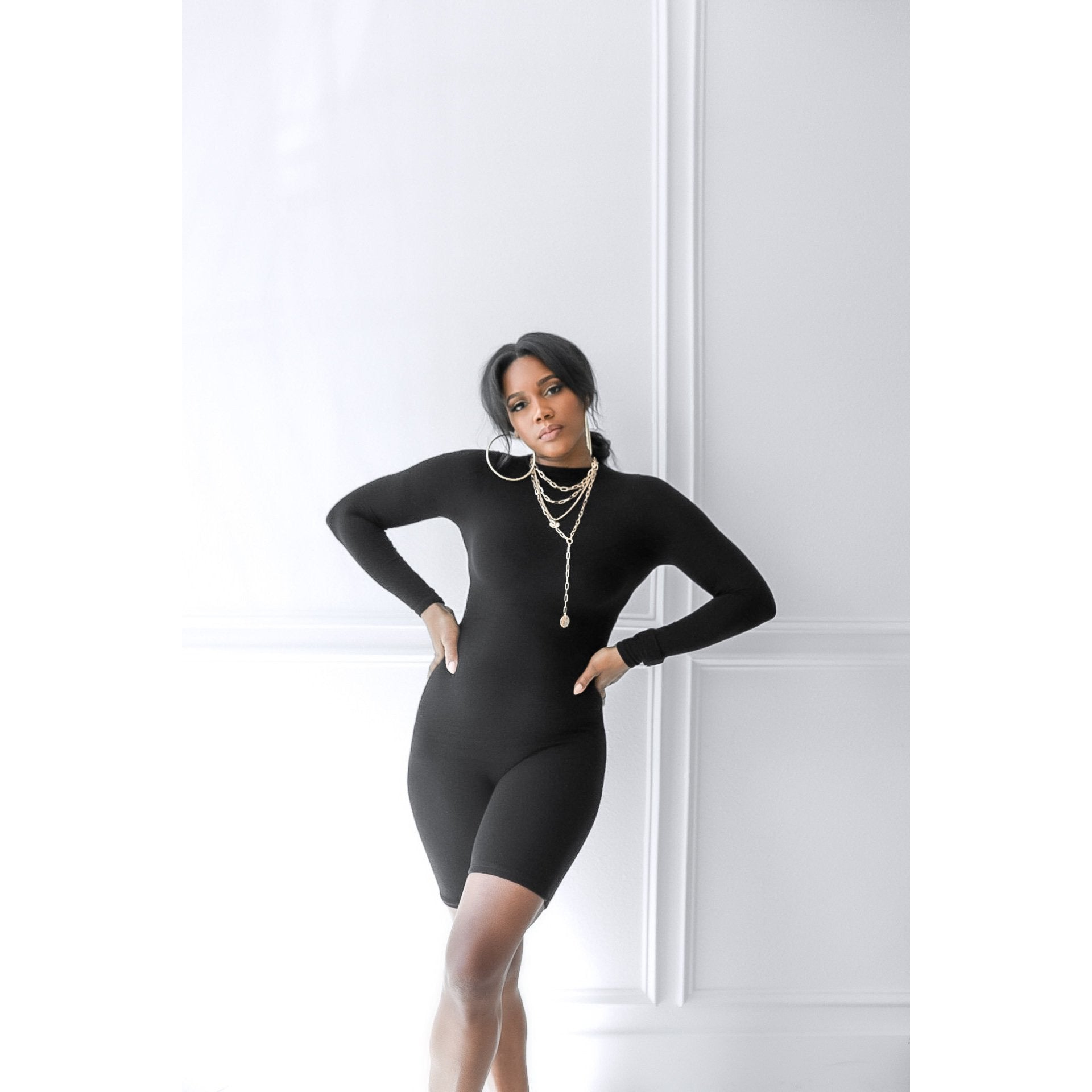 Bodied Shorts Romper