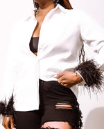 Feather Down Blouse