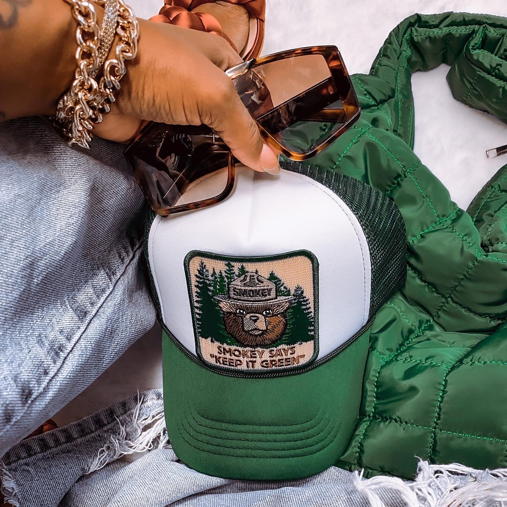 Smokey "Keep it Green" Trucker Hat