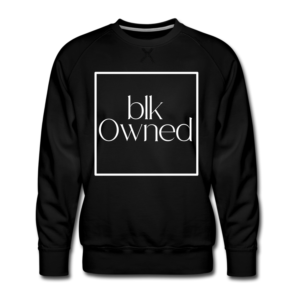 Signature Blk Owned Crewneck Sweatshirt - black