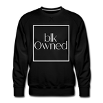 Signature Blk Owned Crewneck Sweatshirt - black