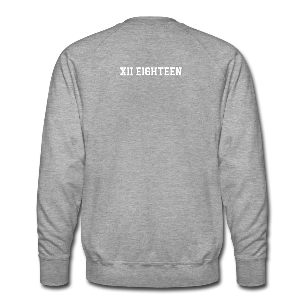 Signature Blk Owned Crewneck Sweatshirt - heather grey