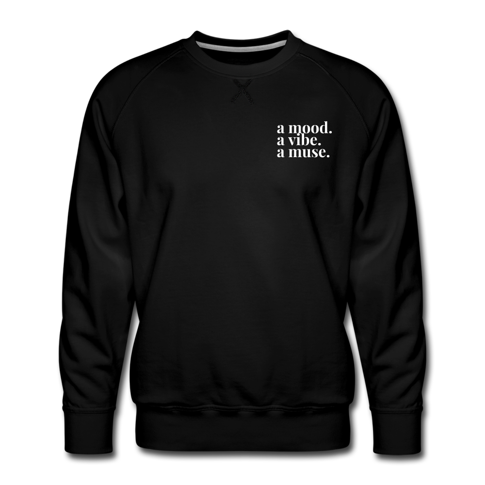 Signature Mood Crewneck - black