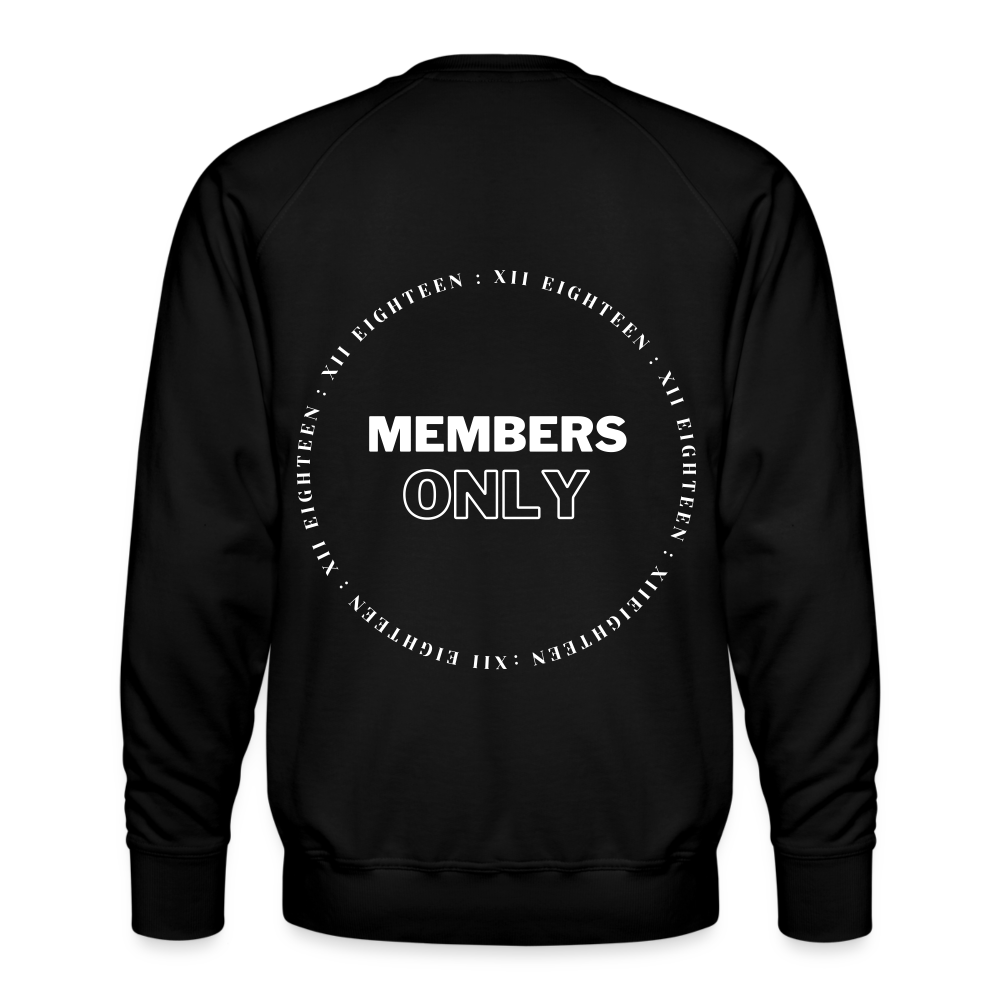 MEMBERS ONLY Crew neck - black